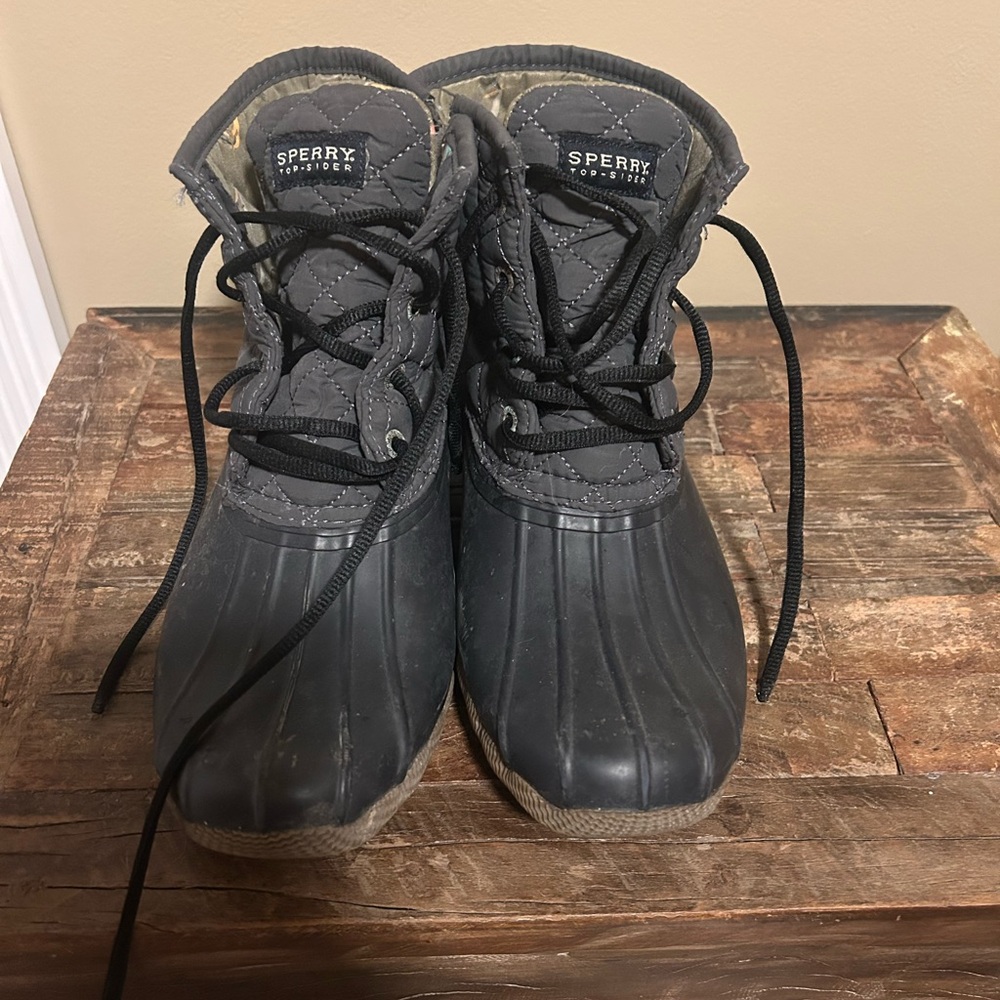 Sperry Blue Duck Boots